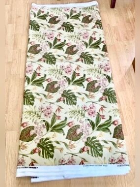 New Covington upholstery material 6 foot long x 56” wide tropical & fun fabric